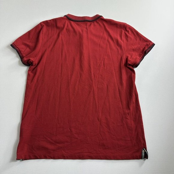 Hugo Boss Orange Label Men's Polo‎ Shirt Size 2XL Short Sleeve Red Casual - Picture 2 of 10
